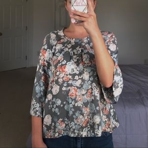 BCBGeneration Floral Top